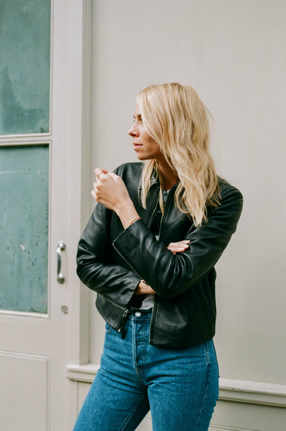 a sustainable leather jacket by Everlane — Ropes of Holland